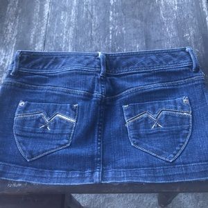 Denim mini